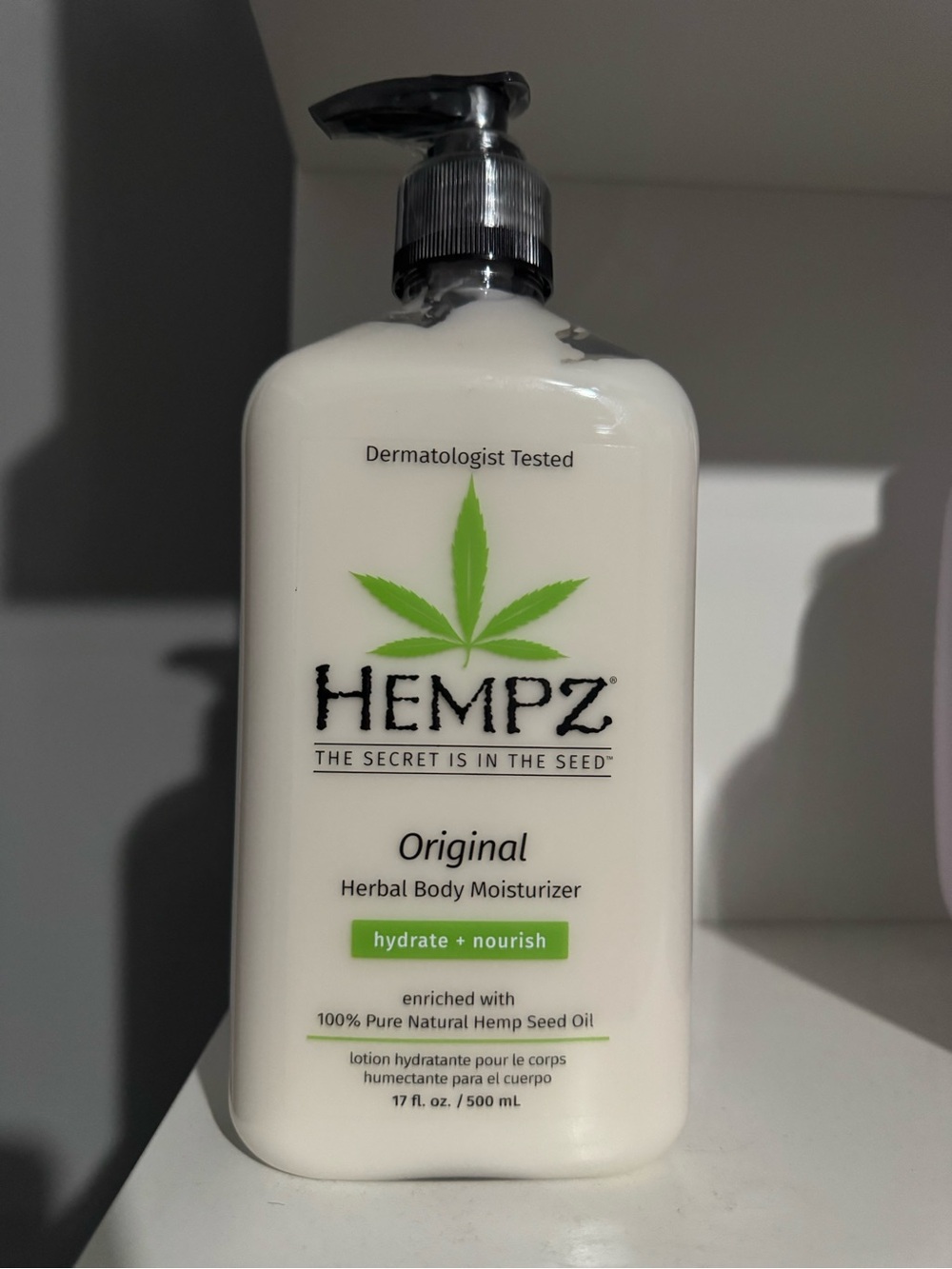 Hempz Original hydrate Body lotion New